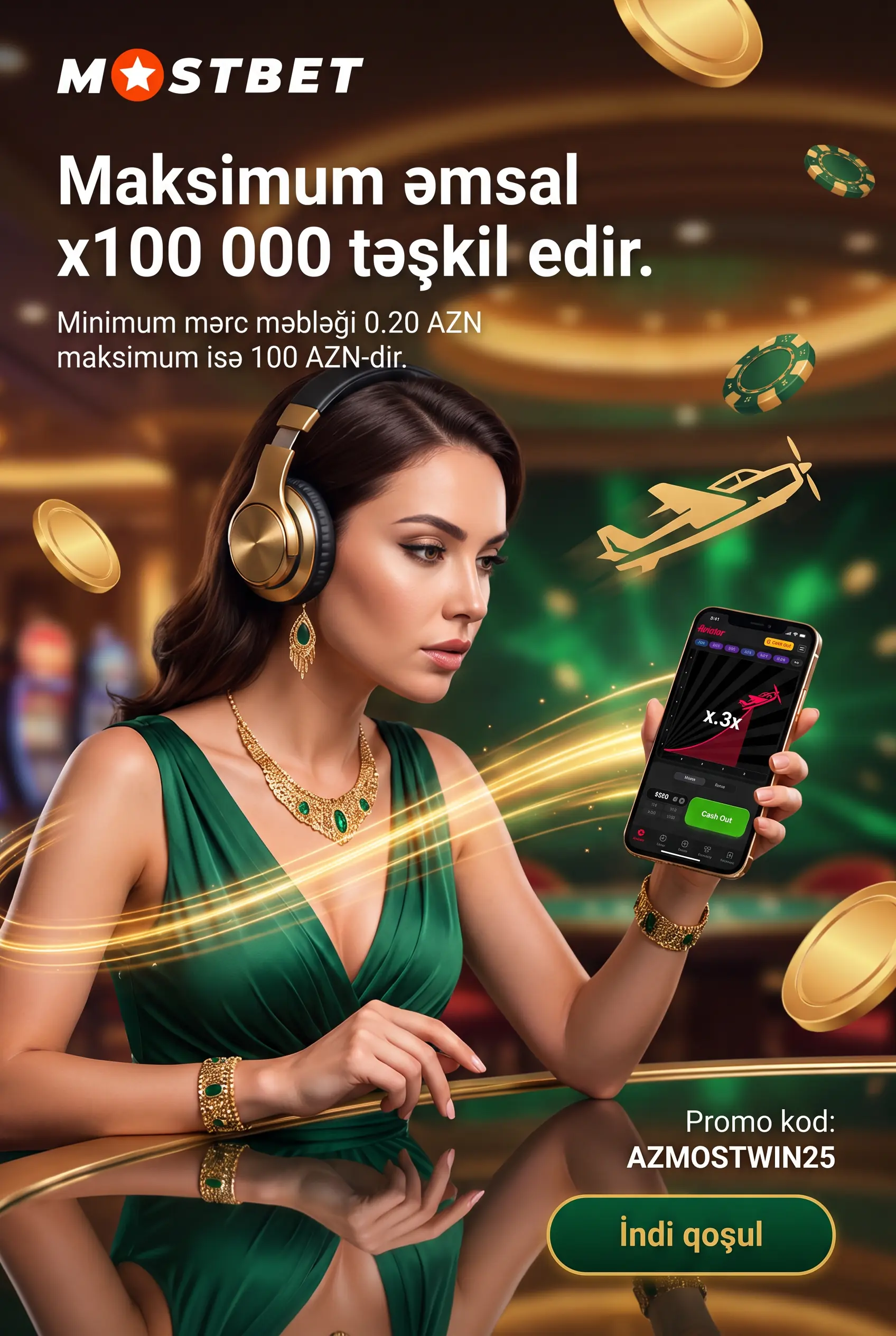 Aviator oyunu qaydaları və raundun gedişi